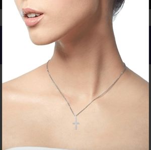 Zales Diamond cross pendant